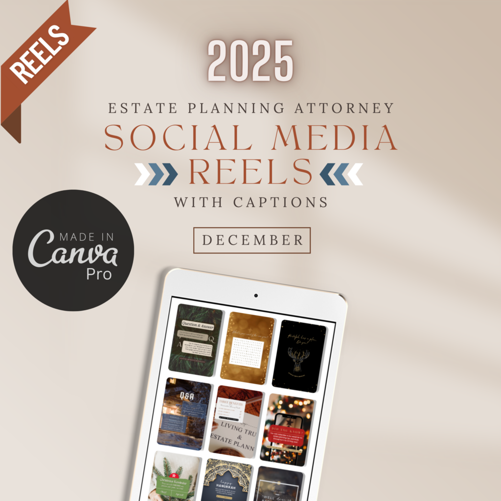 December Reels with banner