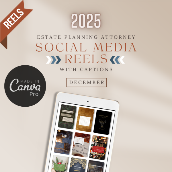 December Reels with banner