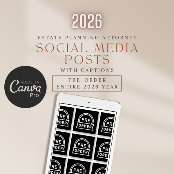 Pre-Order Entire 2026 Year Posts Package <br> (20% Off Limited Time Pre-Order Price)