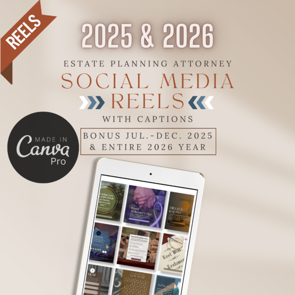 Bonus July-December 2025 Posts Immediate Download & Pre-Order Entire 2026 Year REELS Package <br> (25% Off Limited Time Pre-Order Price)